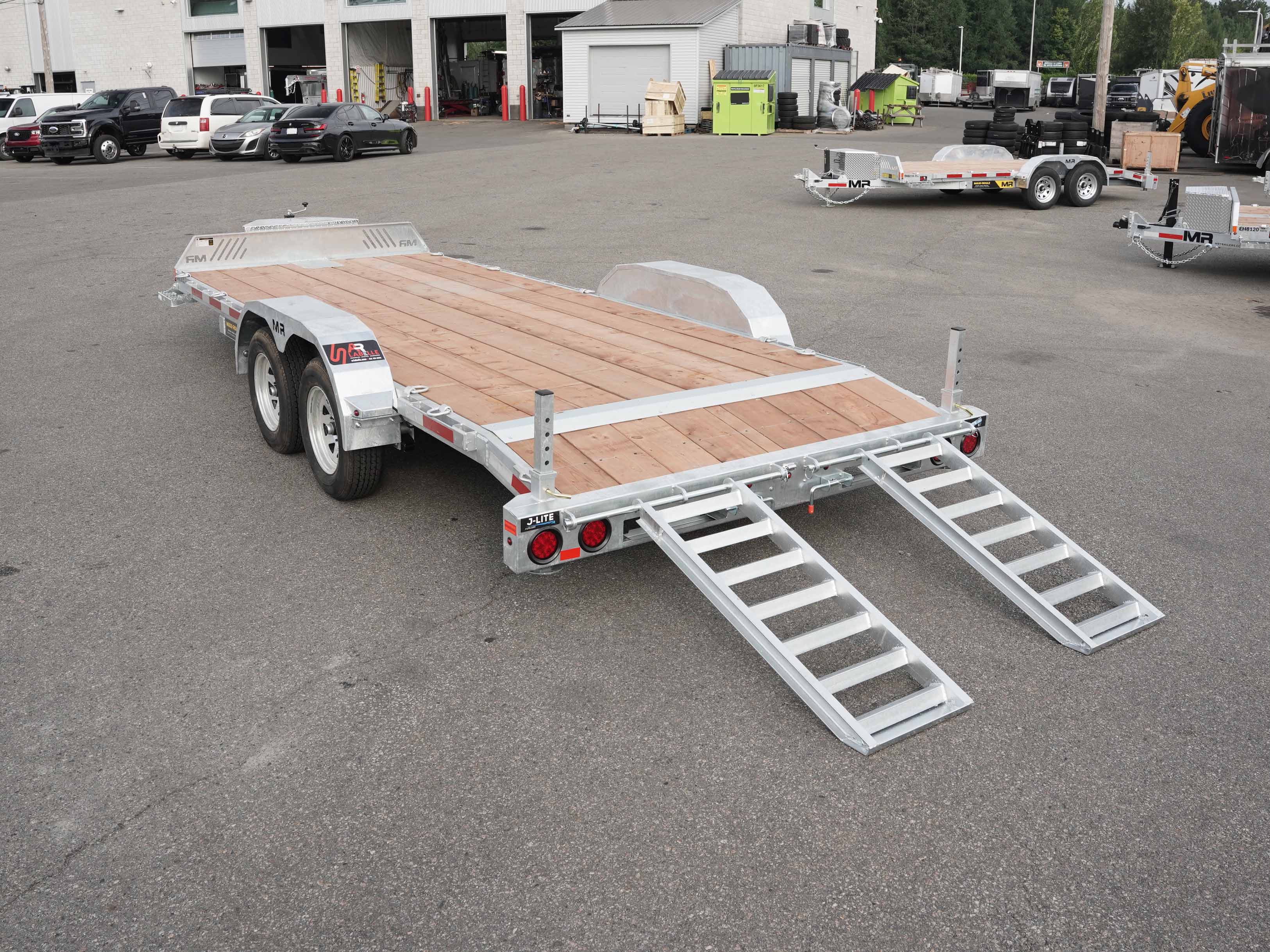 MAXI-ROULE TRAILER EH 81x18 - 7K | Attaches Remorques Labelle