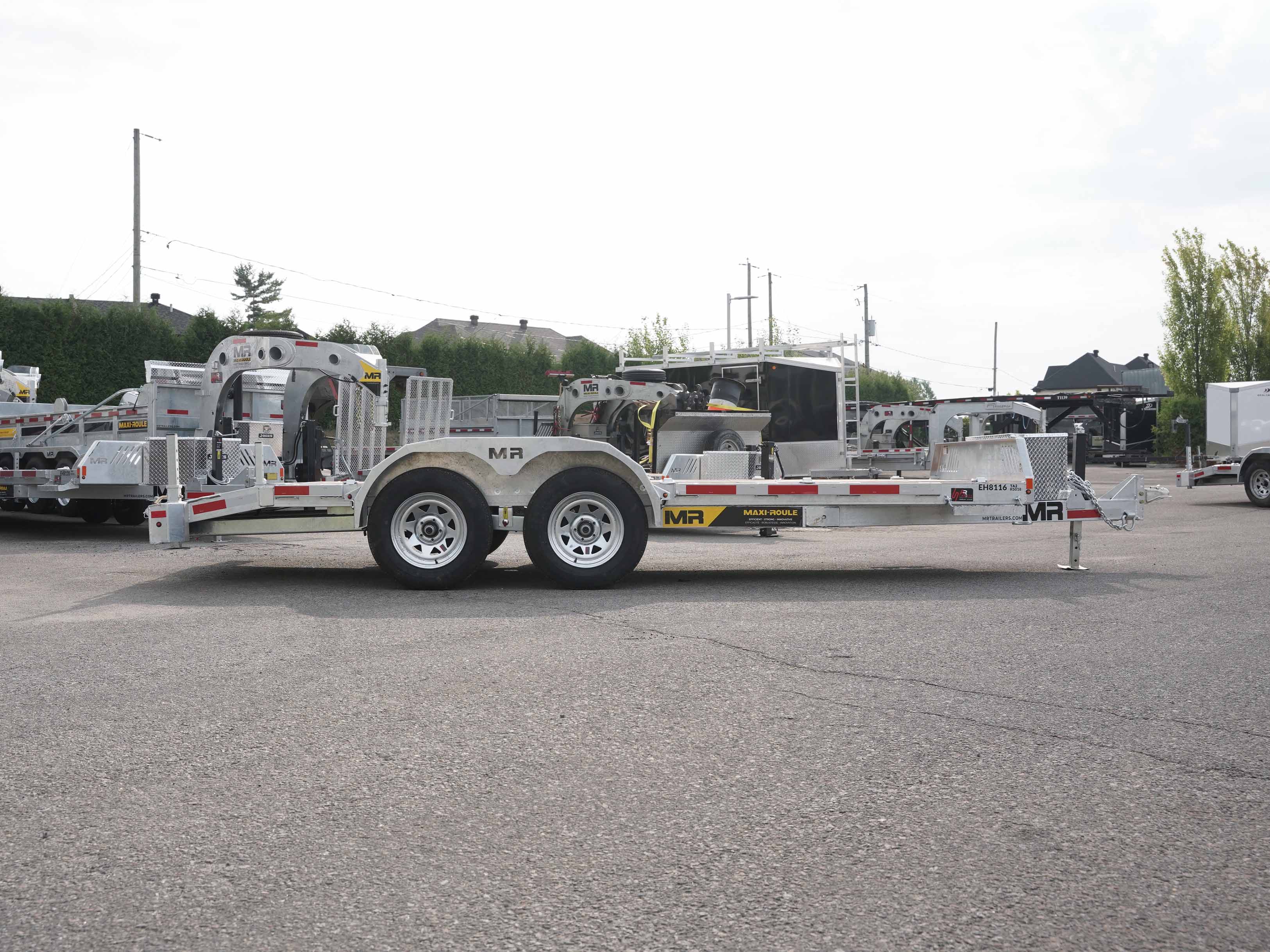 MAXI-ROULE TRAILER EH 81x16 - 7K R5018 | Attaches Remorques Labelle
